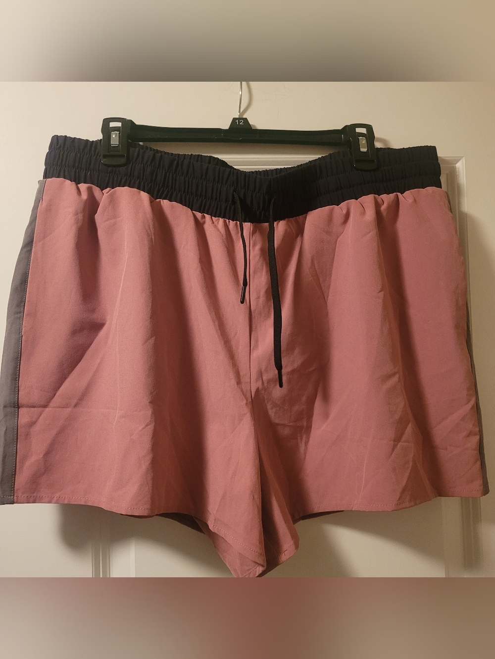 NWT Torrid Lovesick Color Block Pull-On Short - Stretch Woven Mauve Wash 1X - Picture 7 of 11